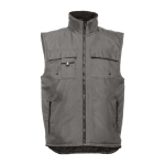 Polyester Oxford vest, 170 g/m2, THC Stockholm dark grey colour