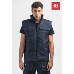 Polyester Oxford vest, 170 g/m2, THC Stockholm navy-blue colour