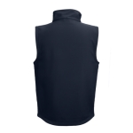 Softshell polyester and elastane gilet, 280 g/m2, THC Baku navy-blue colour