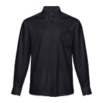 Men's cotton and polyester shirt, 130 g/m2, THC Tokyo black colour