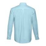 Men's cotton and polyester shirt, 130 g/m2, THC Tokyo light blue colour