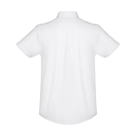 Cotton and polyester shirt, 130 g/m2, THC London WH white colour second view