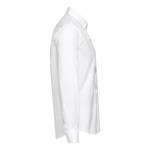 Men's fitted long-sleeved shirt, 115 g/m2, THC Paris white colour