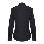 Women's cotton and polyamide shirt, 115 g/m2, THC Paris black colour