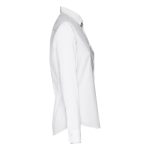 Women's cotton and polyamide shirt, 115 g/m2, THC Paris white colour