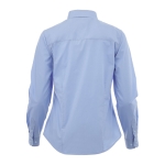 Women's elastic shirt, 118 g/m², Elevate Life light blue colour