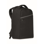 RPET laptop backpack 13” with padded straps black colour