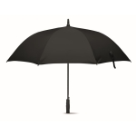 Elegant stormproof umbrella, 190T pongee, Ø 116 black colour