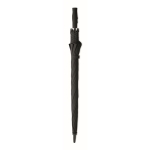 Elegant stormproof umbrella, 190T pongee, Ø 116 black colour second view