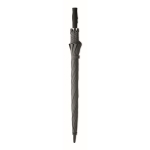 Elegant stormproof umbrella, 190T pongee, Ø 116 grey colour second view