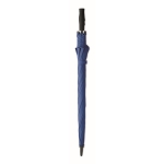 Elegant stormproof umbrella, 190T pongee, Ø 116 royal blue colour second view