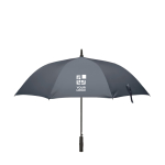 Elegant stormproof umbrella, 190T pongee, Ø 116 view with print area