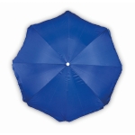 Parasol made of polyester, for summer trade fairs royal blue colour fourth view