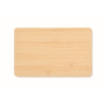 RFID bamboo card holder, for promotions wood colour third view