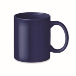 Economical ceramic coffee mug, 300 ml blue colour