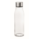 Glass bottle in several colours, 500 ml transparent colour