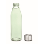 Glass bottle in several colours, 500 ml light-green colour second view