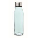 Glass bottle in several colours, 500 ml light blue colour