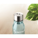 Glass bottle in several colours, 500 ml light blue colour second main ambient view