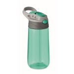 Children's drink bottle, BPA free, silicone mouthpiece, 450 ml green colour