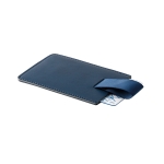 Card holder, PU, with RFID protection for credit cards blue colour fifth view