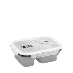 Airtight lunch box with 2 compartments, 480 and 760ml main view