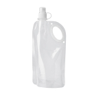 Affordable foldable bottle for runners, 770 ml, Comfy white colour