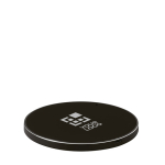 Elegant wireless mobile phone charger, aluminium main view