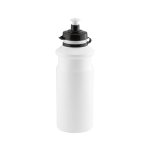 Plastic water bottle, 680 ml, Sport black colour first view