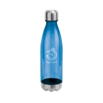 Large sports bottle, 700 ml, UrbanStyle XL blue colour image with logo