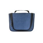 Cosmetic bag for travel with inside pockets, Voyage blue colour first view