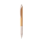 Bamboo ballpoint pen made of wheat straw, Colorclip natural colour second view