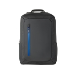 Waterproof padded laptop backpack, 15.6'' royal blue colour first view