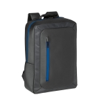 Waterproof padded laptop backpack, 15.6'' royal blue colour