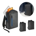 Waterproof padded laptop backpack, 15.6'' various colours