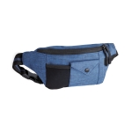 Bum bag made of high-density 300D HD, Casual blue colour