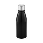 Drinking bottle for athletes, 500 ml, City black colour