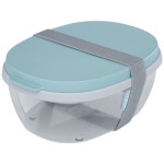 Quality salad lunch box, 1.3 L, Mepal Ellipse mint green colour