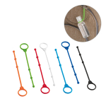 Silicone strap for keeping gel bottles handy various colours