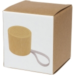 Bamboo speaker with Bluetooth 5.0 and natural aesthetic wood colour