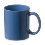 Ceramic mug in colour, 330 ml blue colour