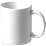 White ceramic mug, 330 ml white colour