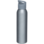 Aluminium sports bottle, 650 ml grey colour