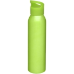 Aluminium sports bottle, 650 ml lime colour