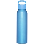 Aluminium sports bottle, 650 ml light blue colour