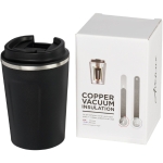 Durable steel thermal mugs, 360 ml black colour