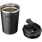 Durable steel thermal mugs, 360 ml black colour