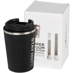 Durable steel thermal mugs, 360 ml black colour