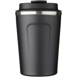 Durable steel thermal mugs, 360 ml black colour