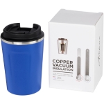 Durable steel thermal mugs, 360 ml blue colour